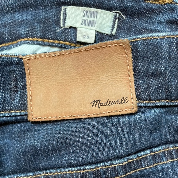 Madewell Dark Wash “Skinny Skinny” Jeans, Brand New, Size 25